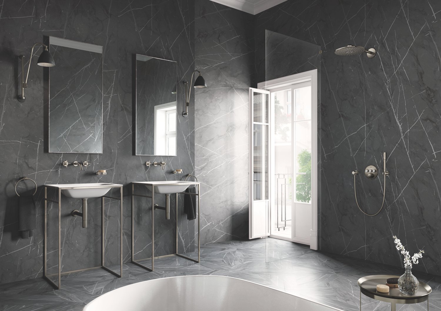 GROHE 26465000 Sena Stick Handshower 1.75 GPM, StarLight Chrome - Image 4
