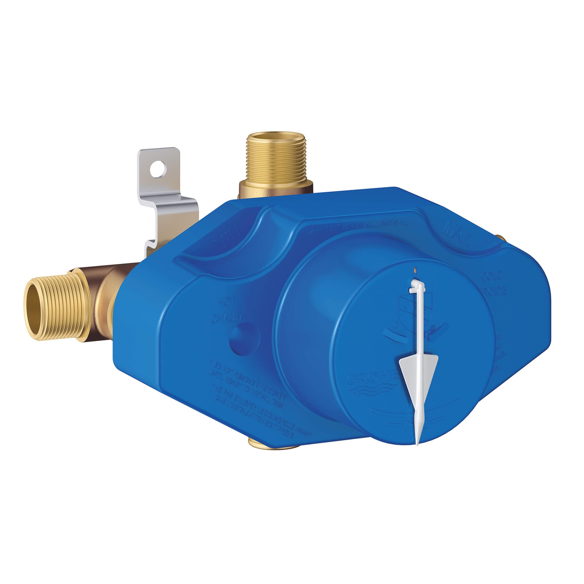 GROHE 35015001 Grohsafe Universal Pressure Balance Rough-In Valve (New Version of Grohe 35015000) - Image 5