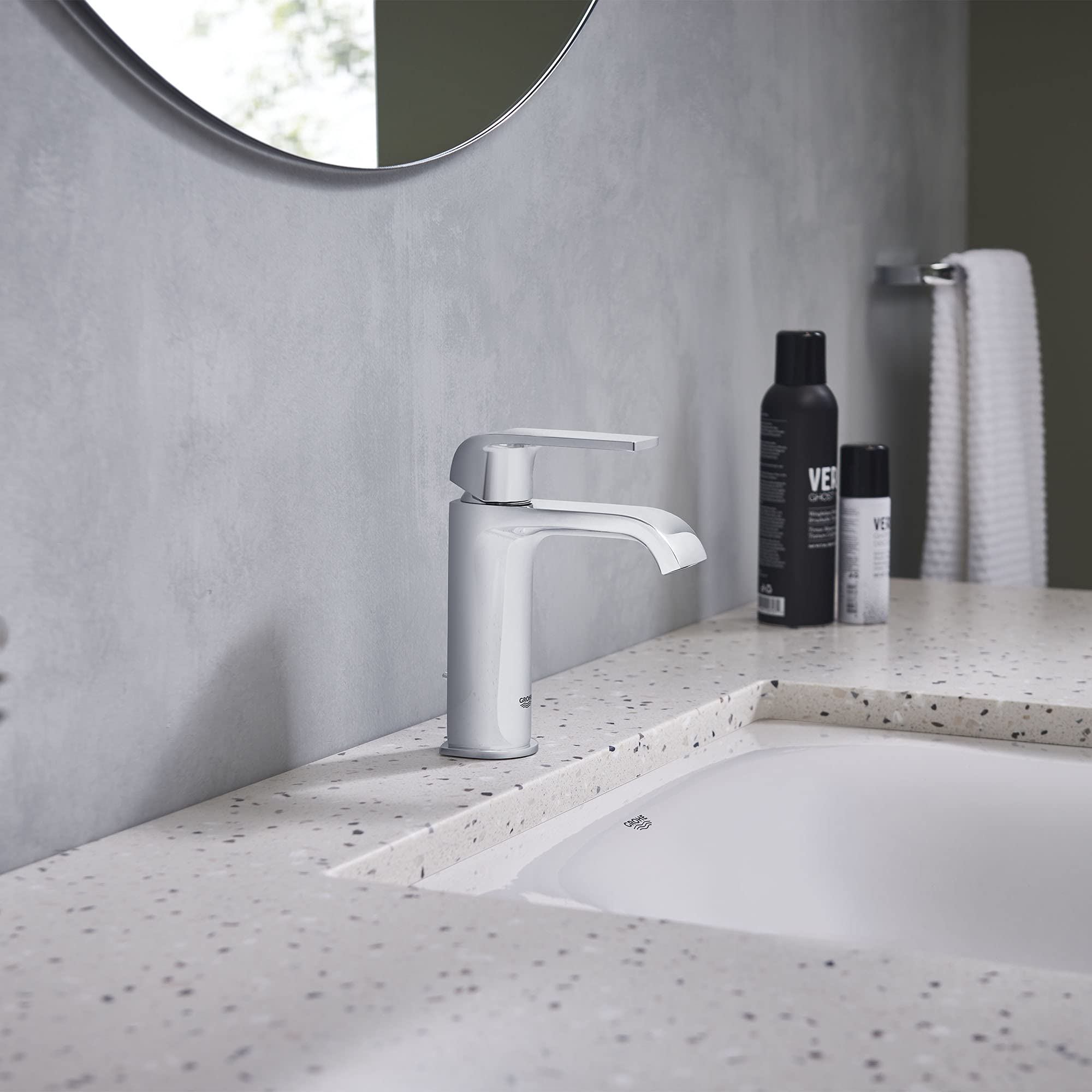 Grohe 39660000 Eurocube Under Counter 21" Bathroom Sink - Image 10