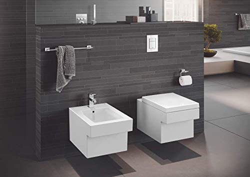 Grohe Essentials Cube 24 In. Towel Rail, StarLight Chrome - Image 6